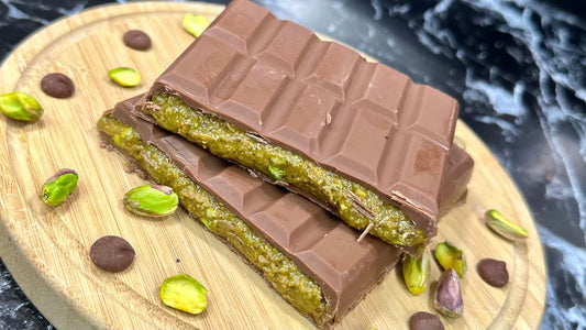 Recette de la Tablette de Chocolat Croustillante à la Pistache