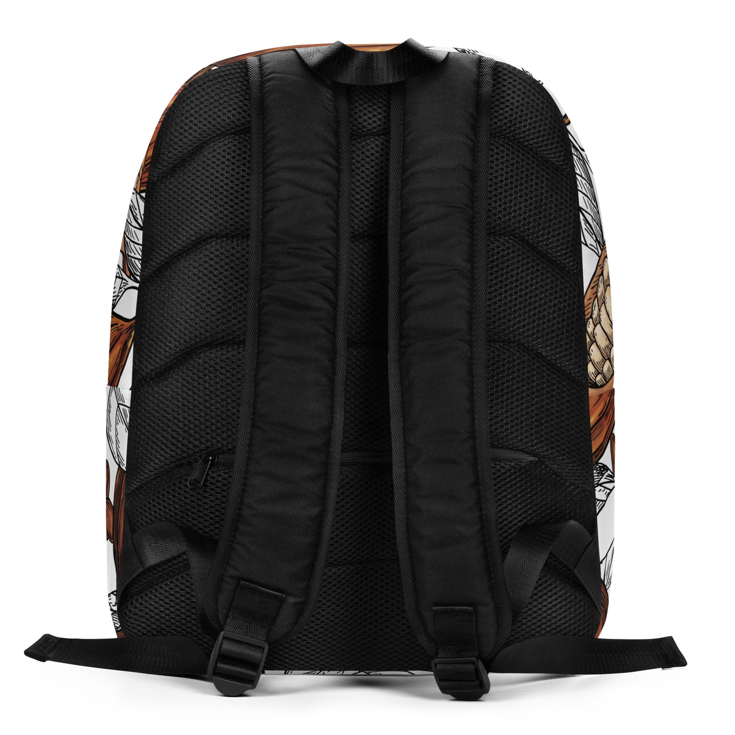 sac a dos illustration cacao vue derriere