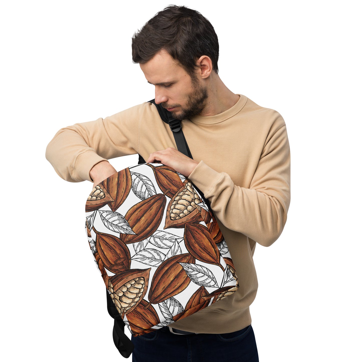 sac a dos homme cacao