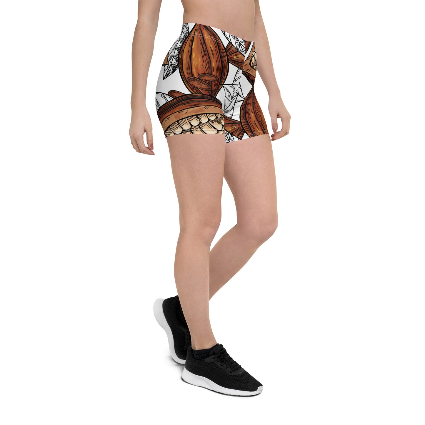 short legging cacao