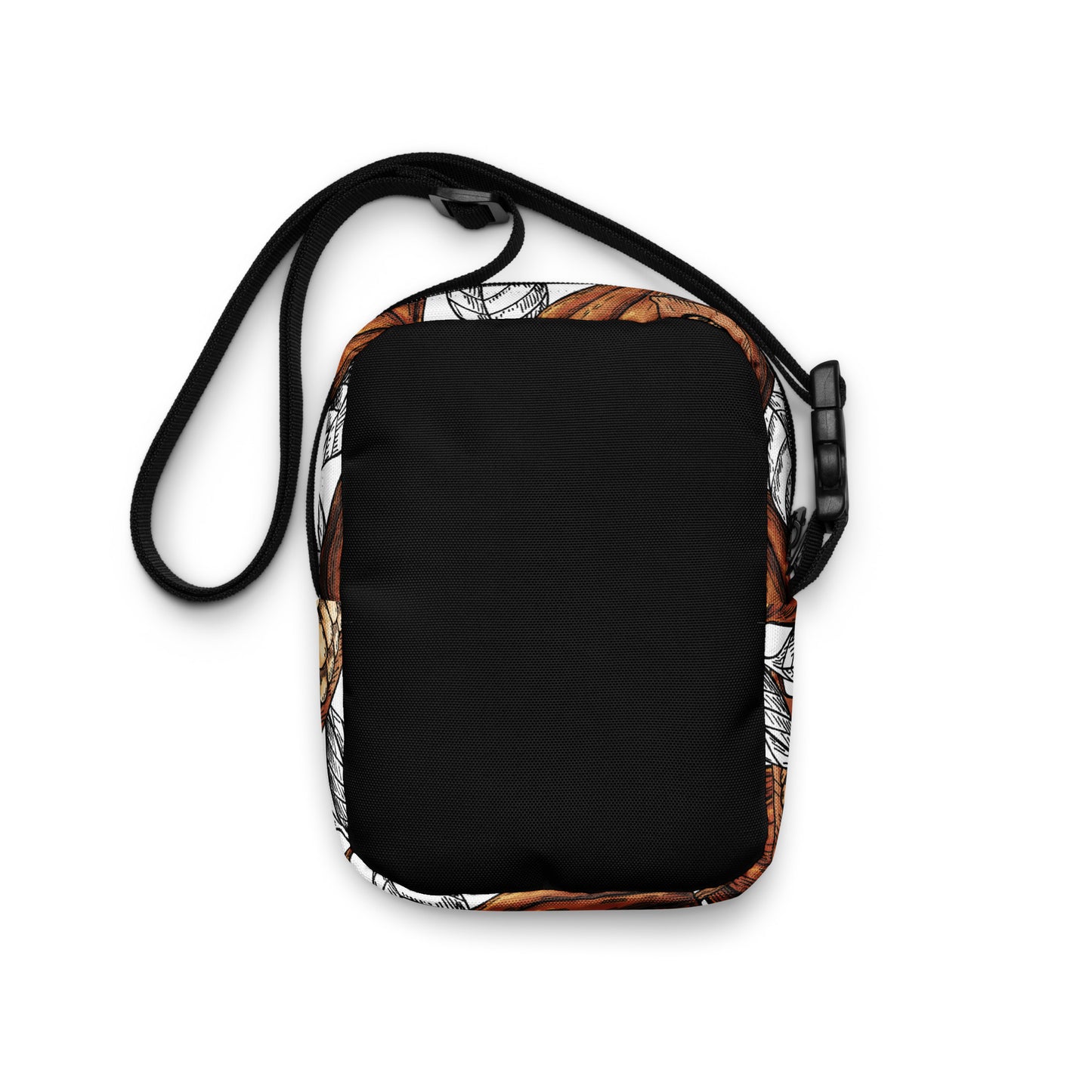 sac bandoulière cacao vue arriere