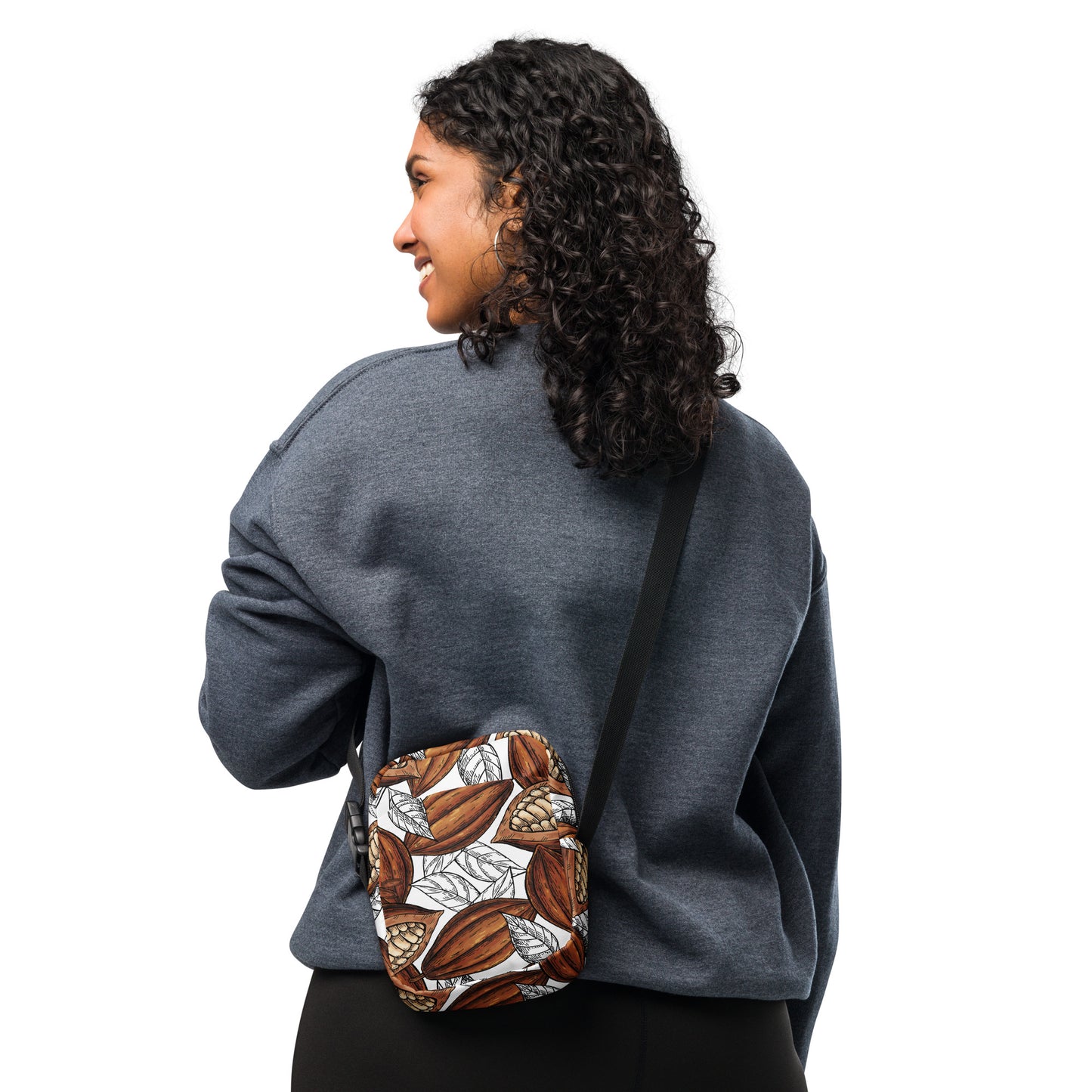 sac bandoulière cacao femme