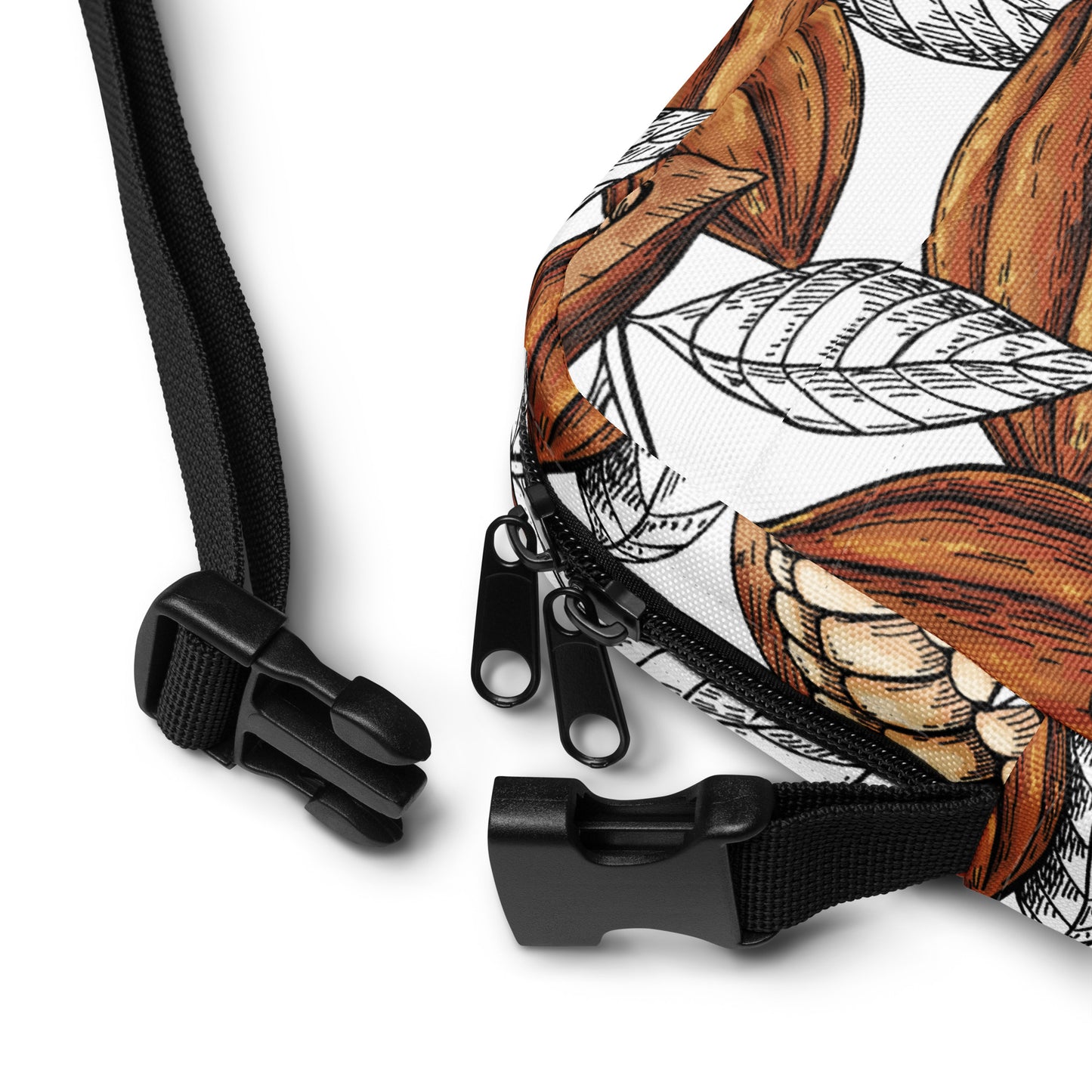sac bandoulière cacao attache