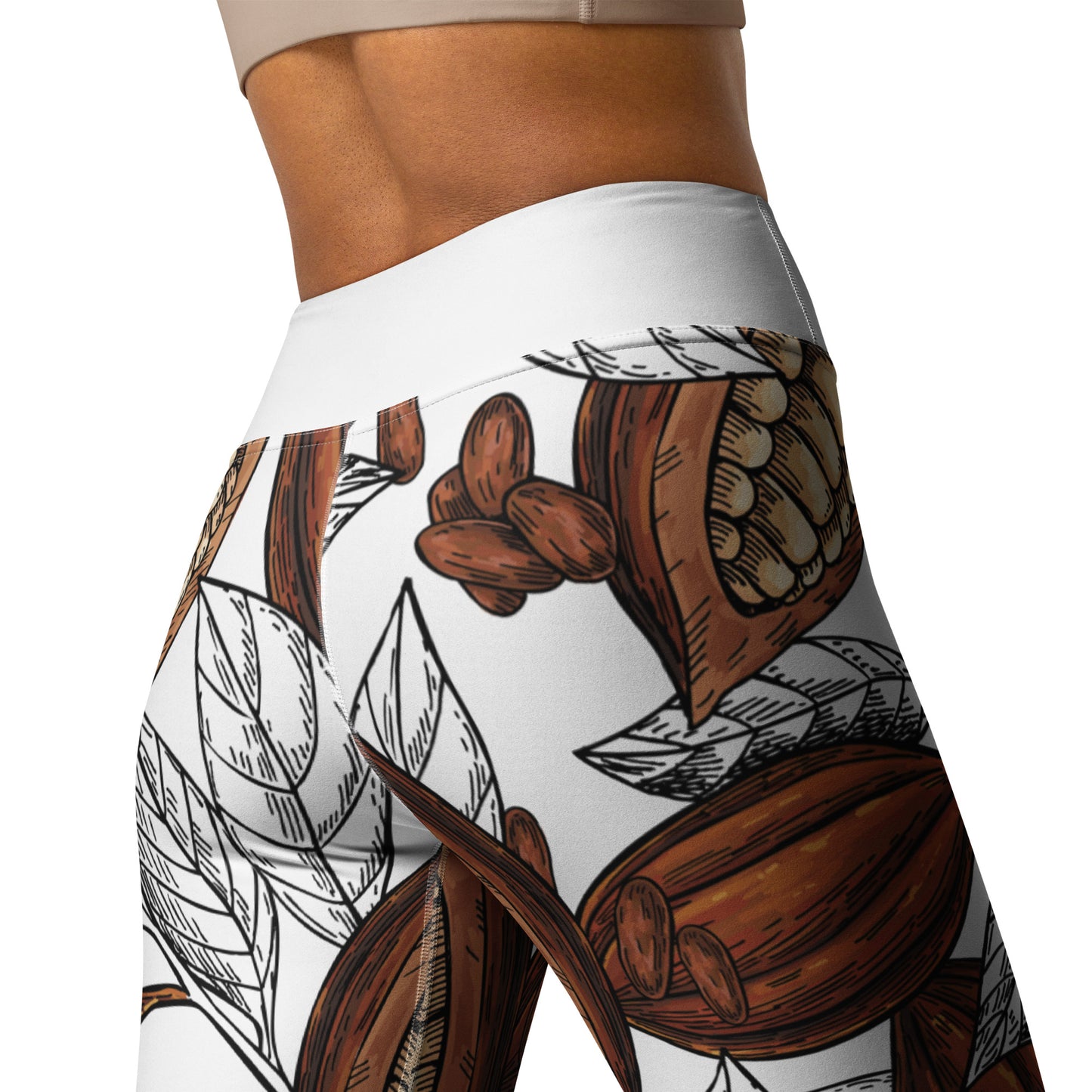 Legging Sport - Femme Cacao