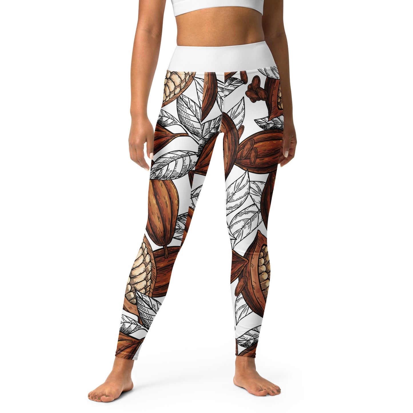 Legging Sport - Femme Cacao