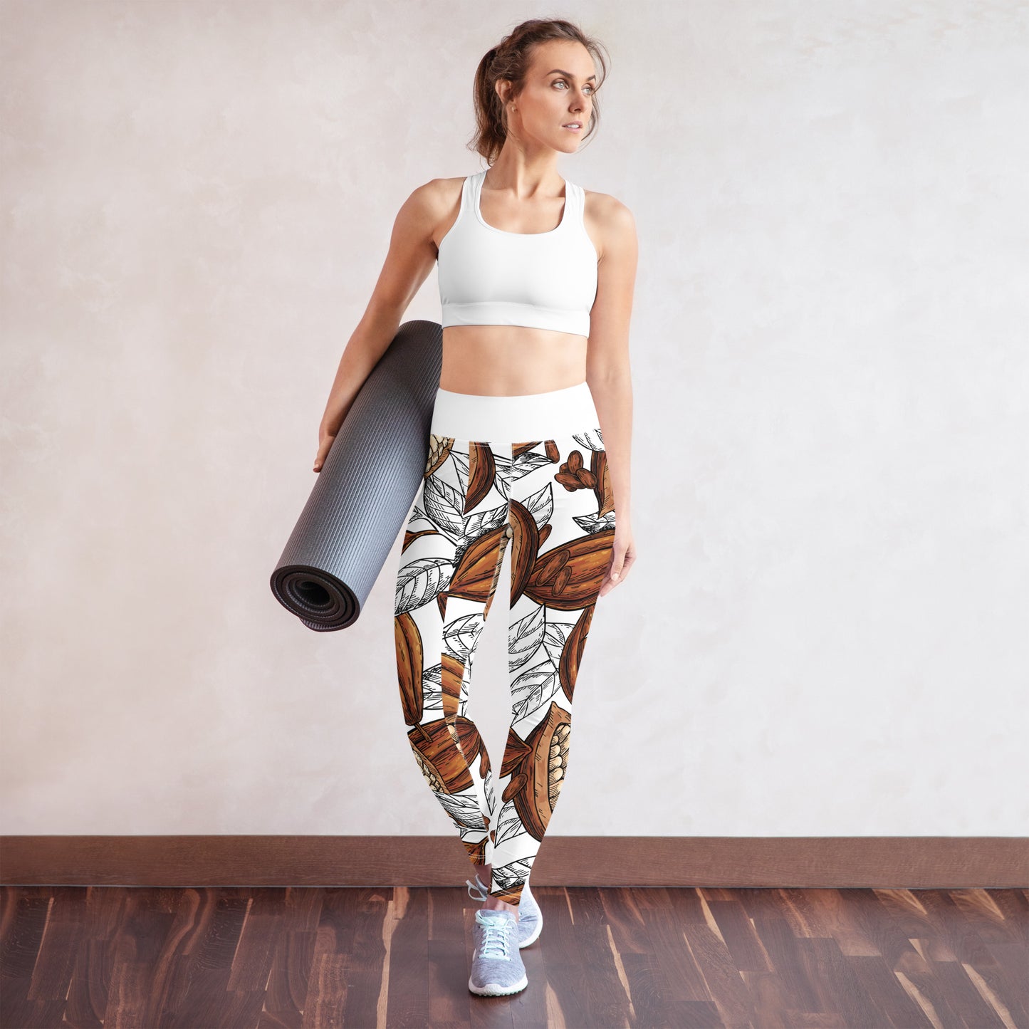 Legging Sport - Femme Cacao