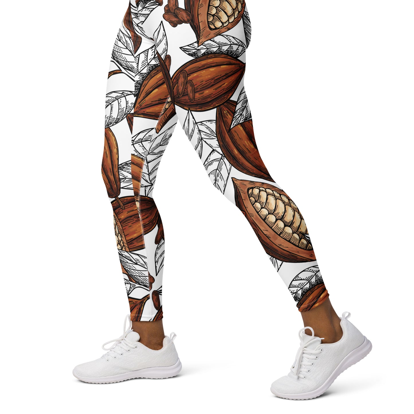 Legging Sport - Femme Cacao