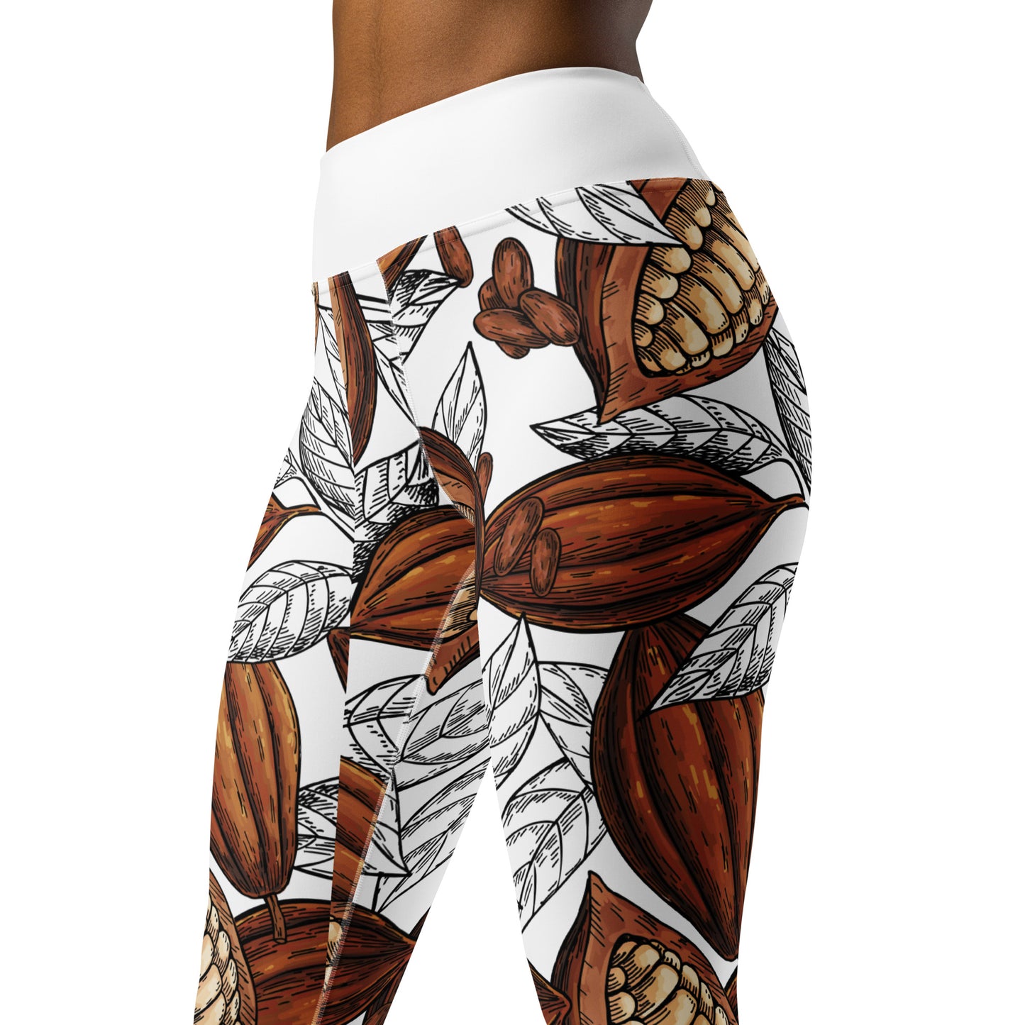 Legging Sport - Femme Cacao