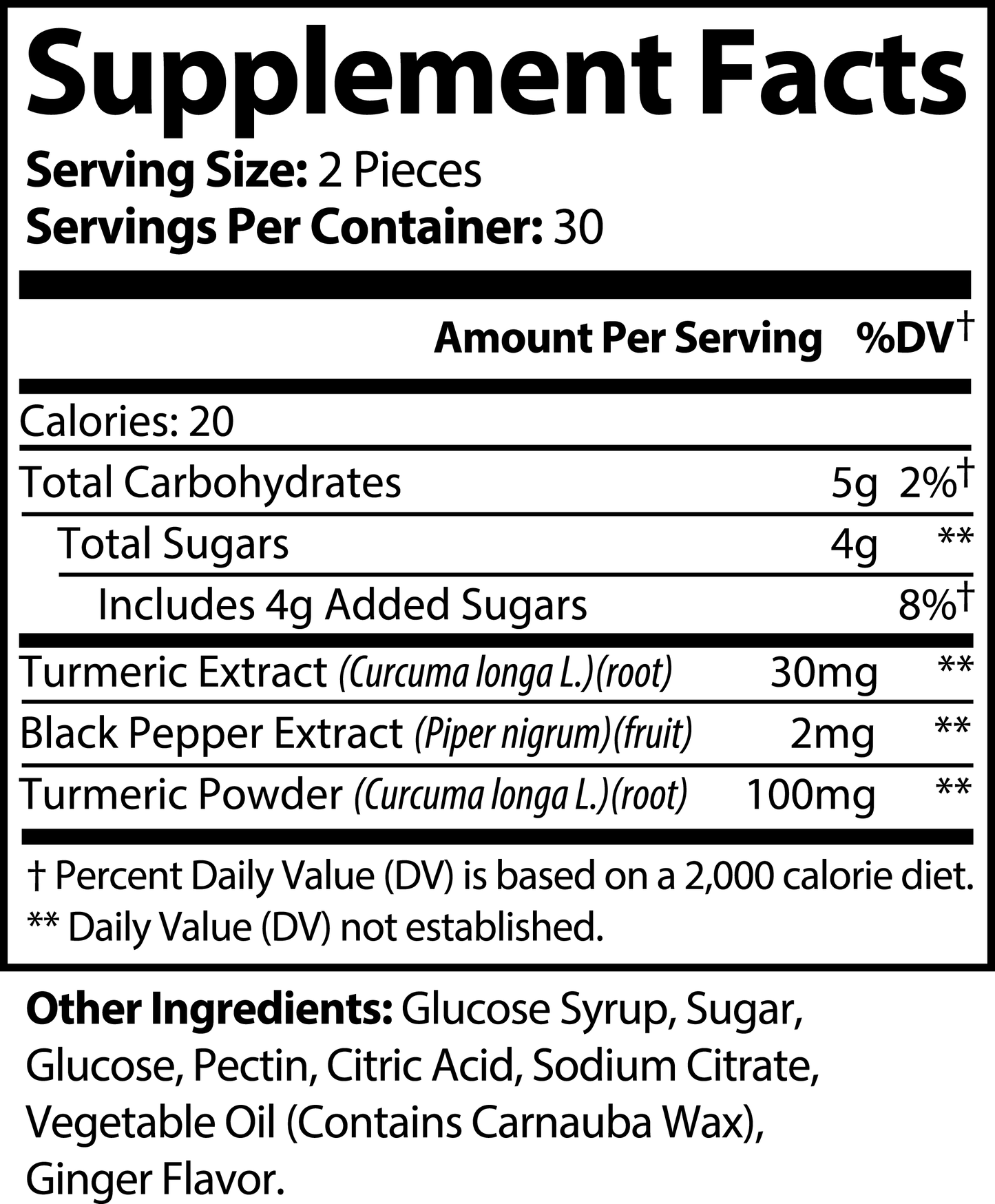 Gummies Curcuma - Antioxydant & Anti inflammatoire