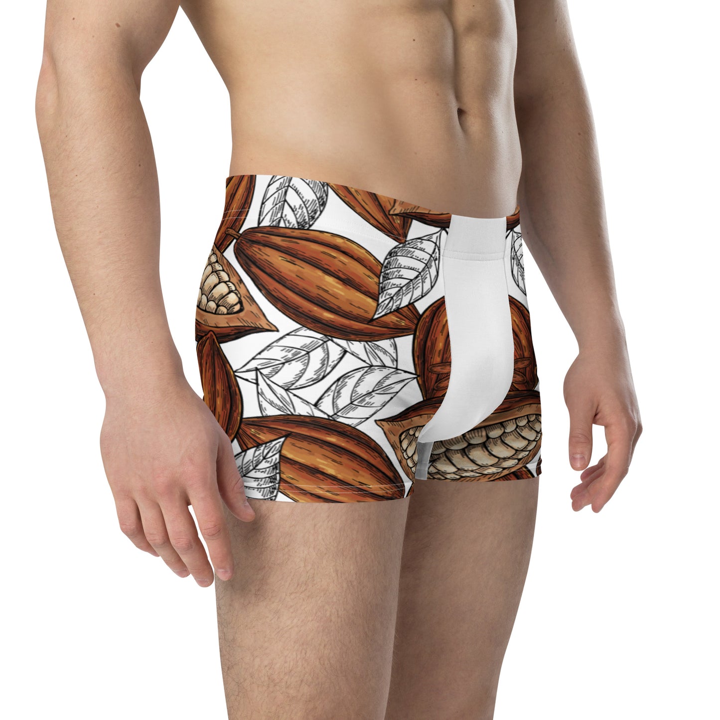 boxer homme cacao poche avant