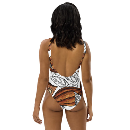 femme noir maillot de bain cacao