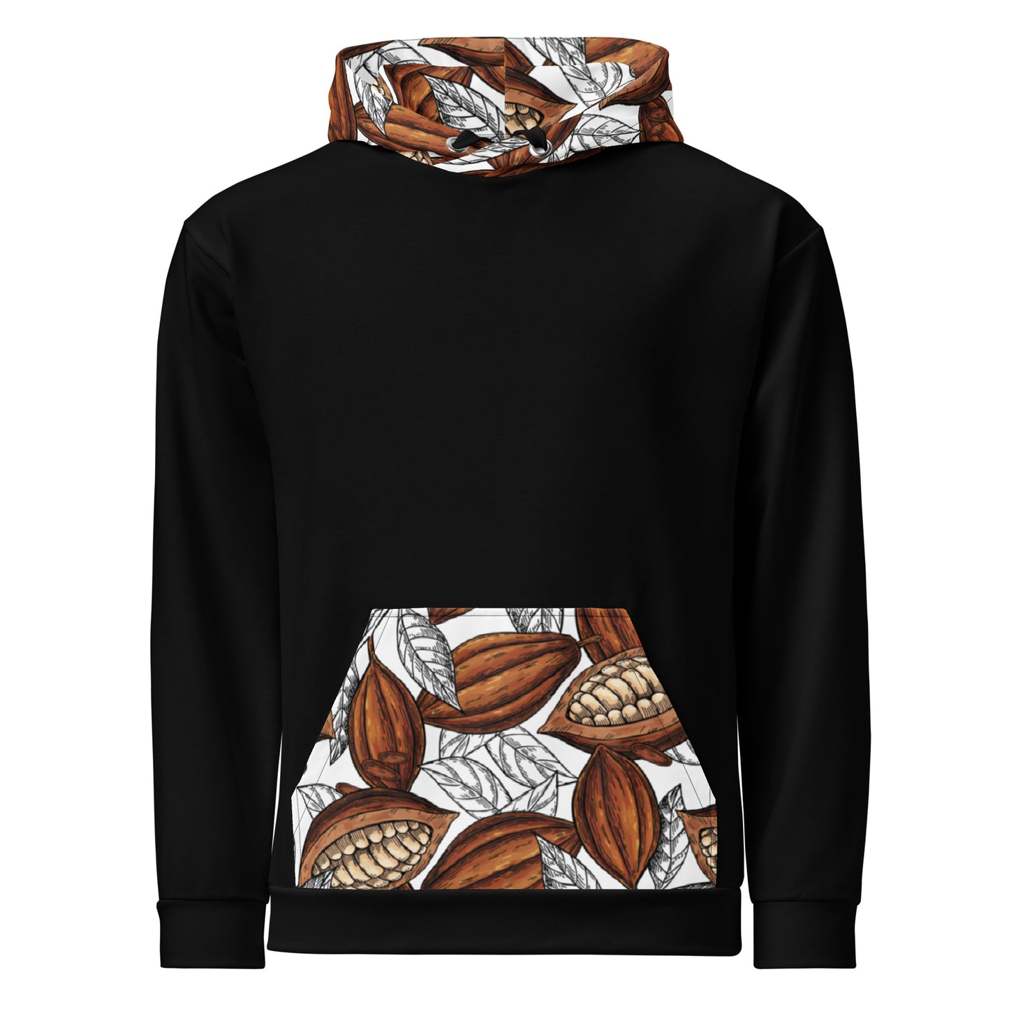 sweat capuche cacao