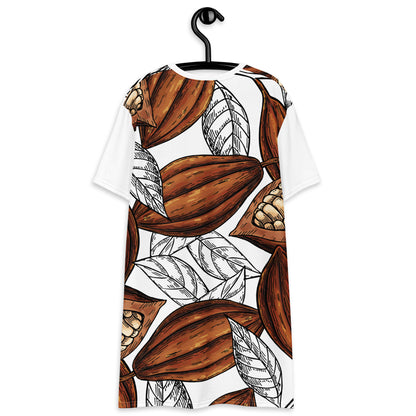 Robe T-Shirt - Femme Cacao