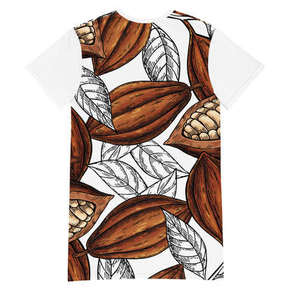 Robe T-Shirt - Femme Cacao