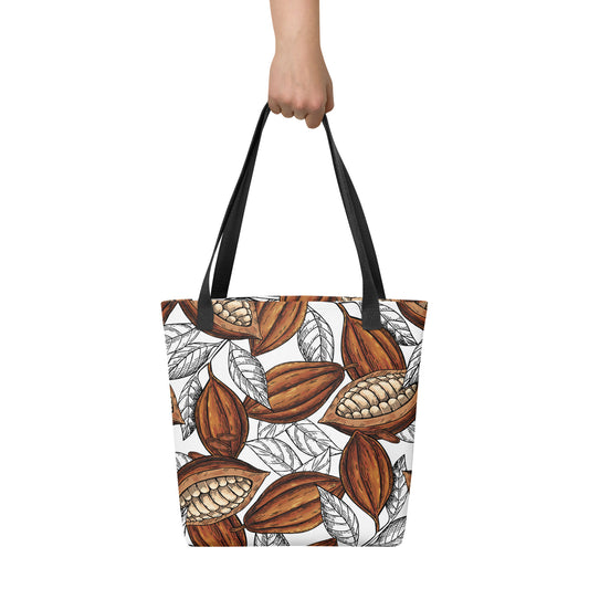 tote bag avec illustration cacao