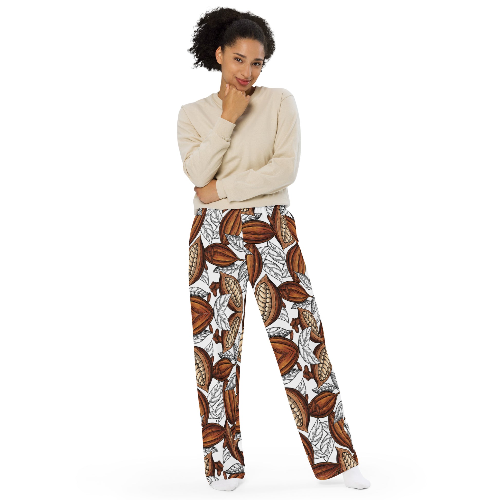 pyjama femme pantalon cacao