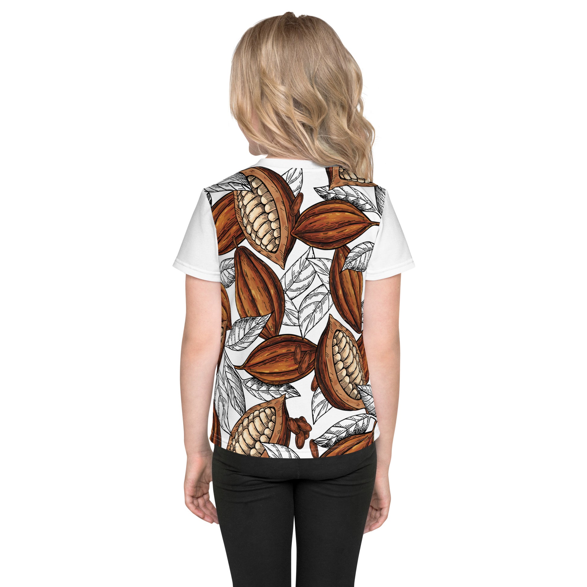 tshirt dos fille cacao thailande