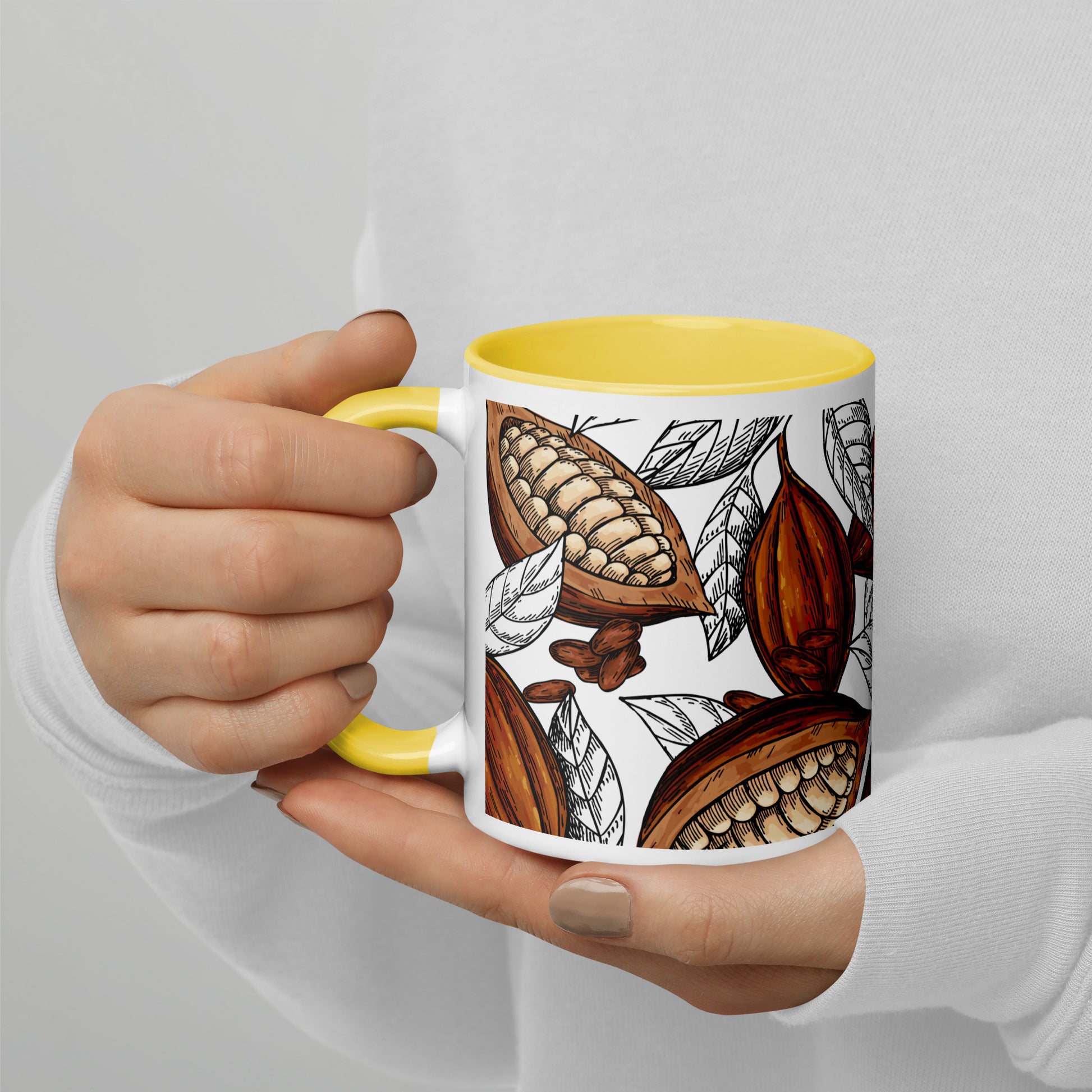 mug cacao jaune