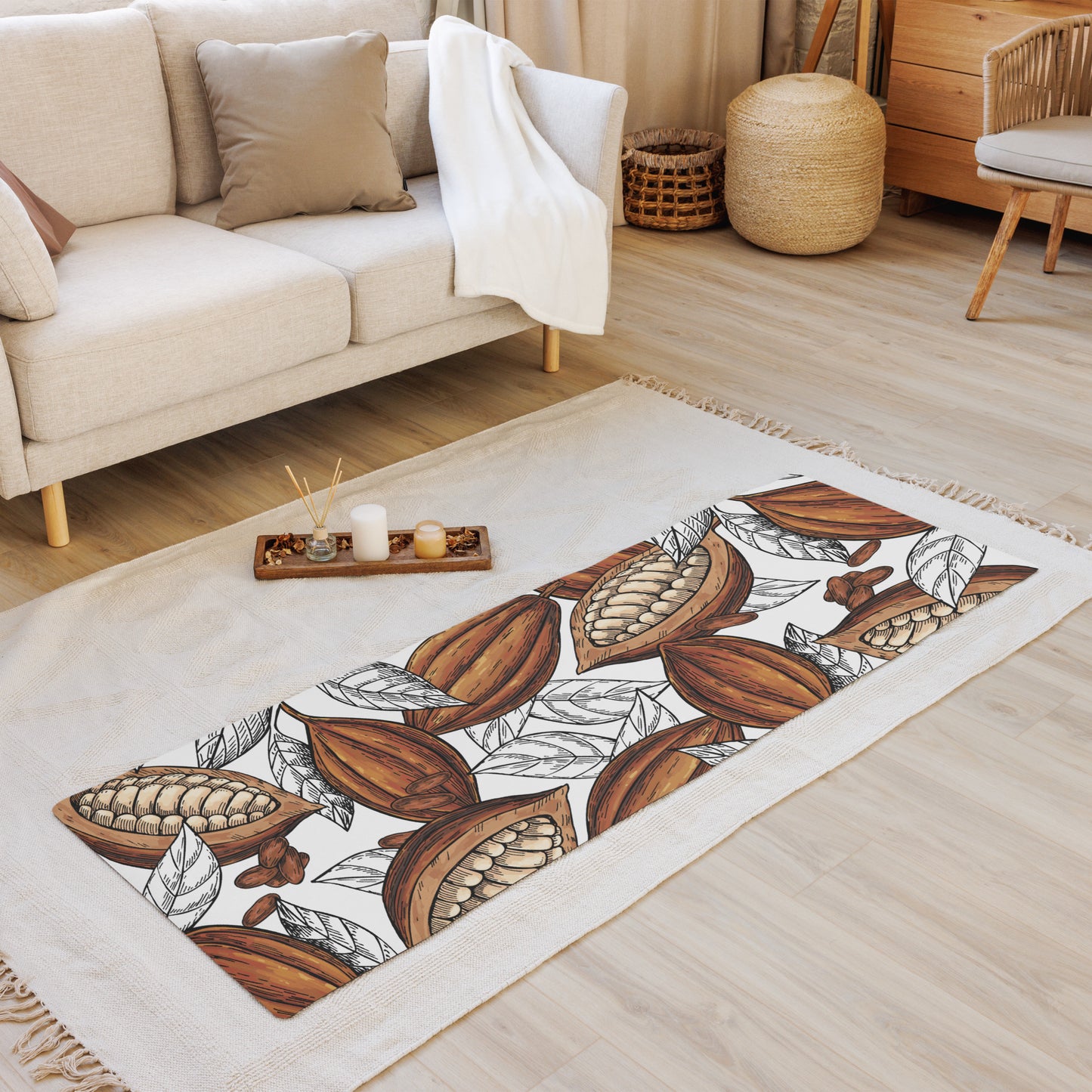 tapis yoga maison cacao